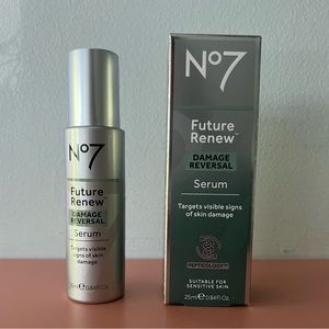 No 7 Future Renew Damage Reversal Serum BNIB Full size: 25 ml